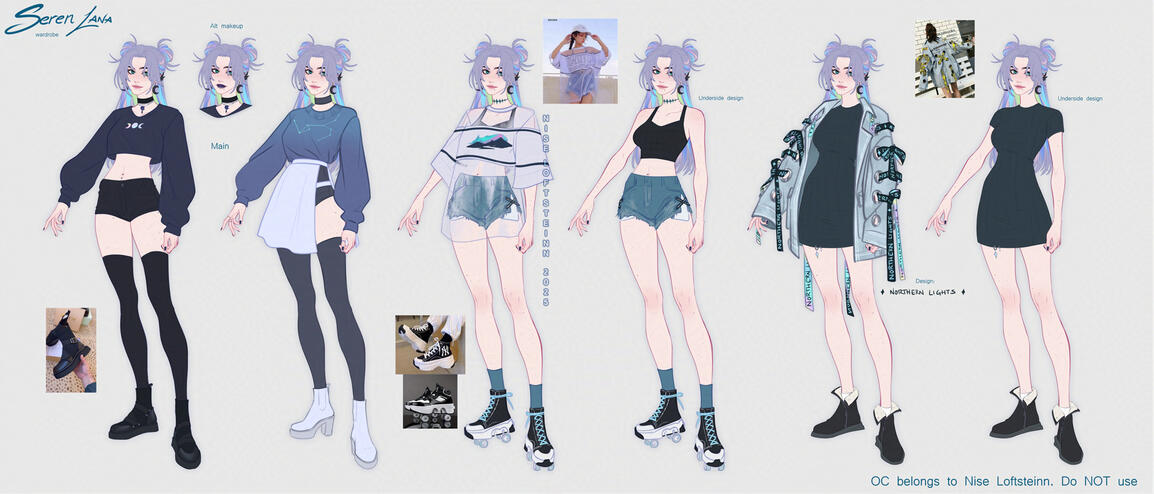 Seren Lana wardrobe Seren Lana wardrobe
