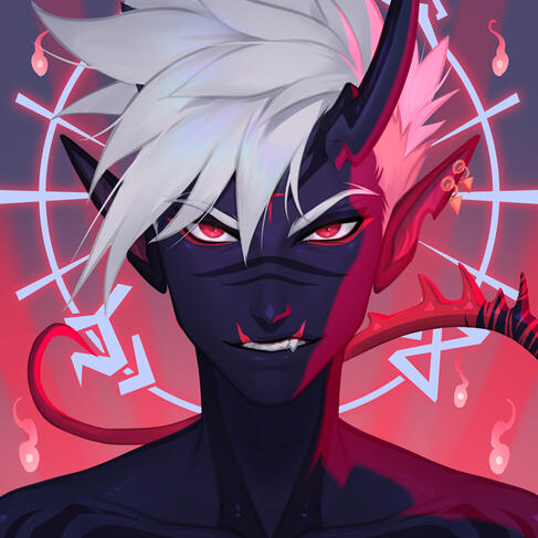 Damien | For TinyLizardLick Damien | For TinyLizardLick