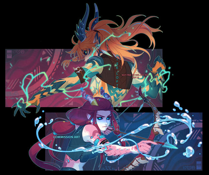 Zyran & Rhea | For SouOrtizArt on bsky Zyran & Rhea | For SouOrtizArt on bsky