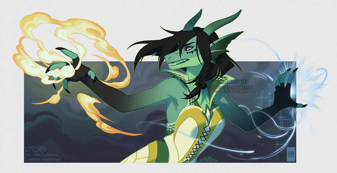 Leoithne | For Orahikernel on bsky