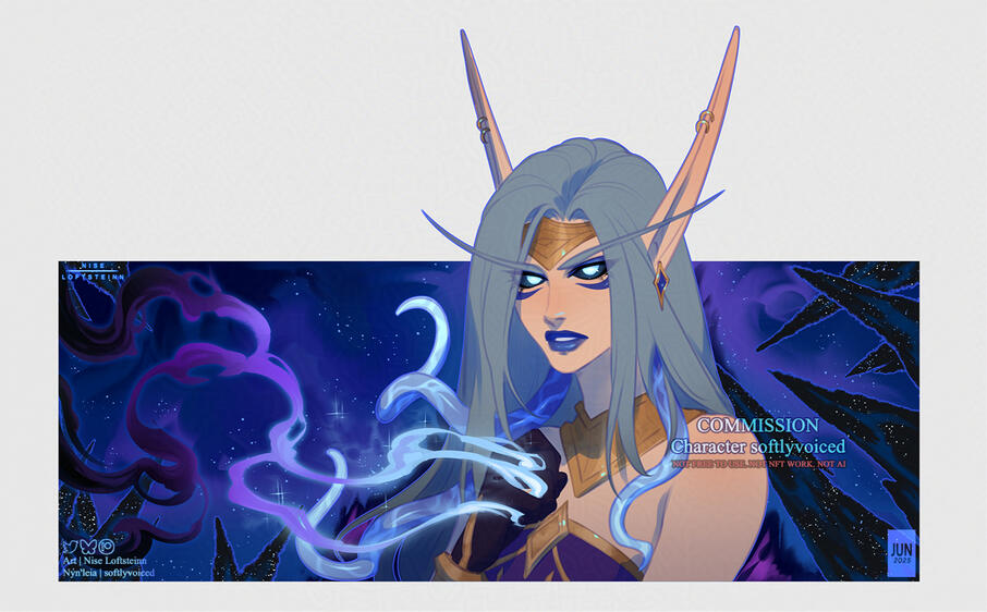 Nyn leia | For softlyvoiced on bsky and twitter