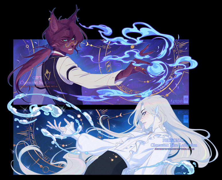 Gift | Hendrick and Eirian cards