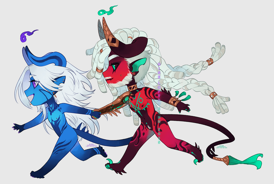 Livius and Anzo | For Palita on bsky