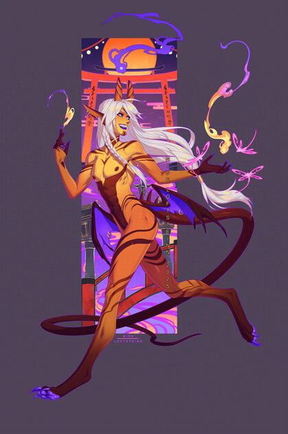 Solaire | For Jhaviart on bsky